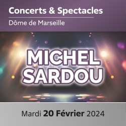 Concert Michel Sardou février 2024