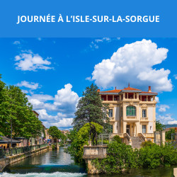 JOURNÉE À L'ISLE-SUR-LA-SORGUE