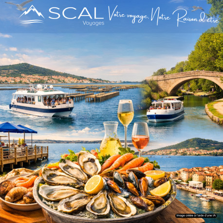 JOURNÉE AU COEUR DE LA LAGUNE DE THAU