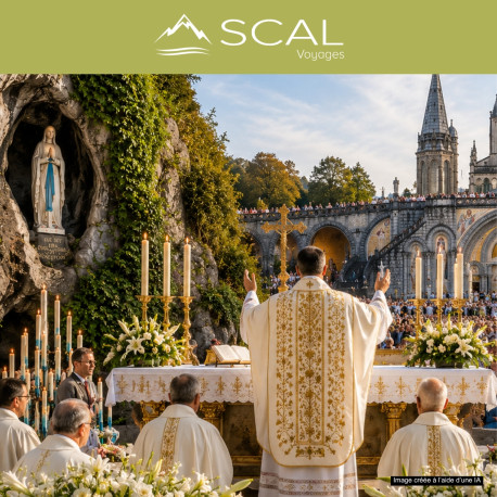 GRANDE MESSE PONTIFICALE LOURDES